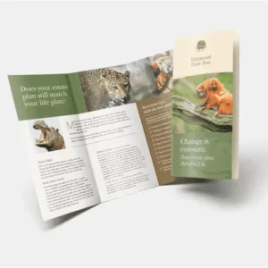 Brochure Real Size (Glossy paper 115gsm)